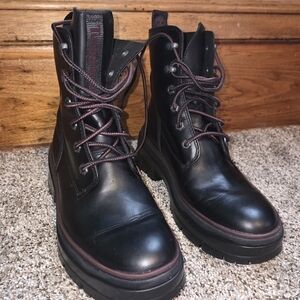 Timberland 8.5 Black Boots